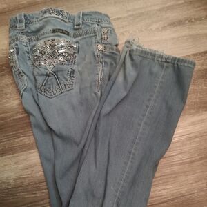 Embellished Light Blue Women’s Jeans